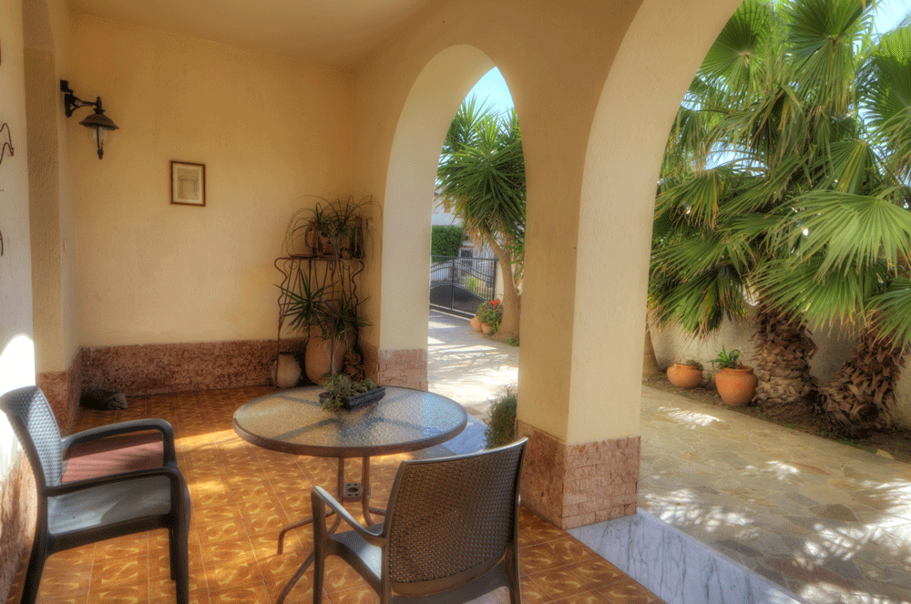 La veranda del nostro bed and breakfast